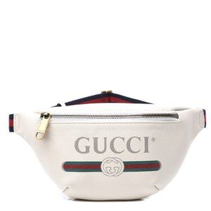 NWT GUCCI PRINT SMALL BELT SHOULDER BAG